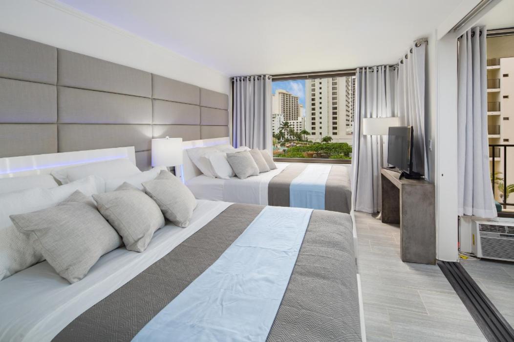 هونولولو Waikiki Banyan Modern One Bedroom Free Parking المظهر الخارجي الصورة